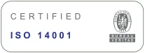 Certifierad ISO 14001 – Bureau Veritas