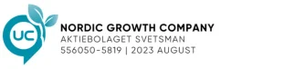 UC Nordic Growth Certificate for Aktiebolaget Svetsman
